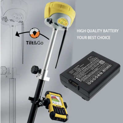 Аккумулятор GeoMax, Zenith 35 GPS GNSS, Zenith35, Zenith35 GNSS, 3400 мАч, CS фото 5