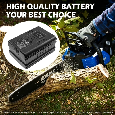 Аккумулятор Kobalt, 80V-22-in Single Stage Electric Cordless Snow Blower, 80v Chainsaw, 80V Leaf Blower, 6000 мАч, CS фото 3
