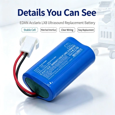 Аккумулятор EDAN | OSEN, L8, 9000E Patient Monitor, 9000 Patient Monitor, 2200 мАч, CS фото 5