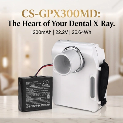 Аккумулятор GENORAY, Portable X-RAYS, PORT-X Ⅲ, 1200 мАч, CS фото 2