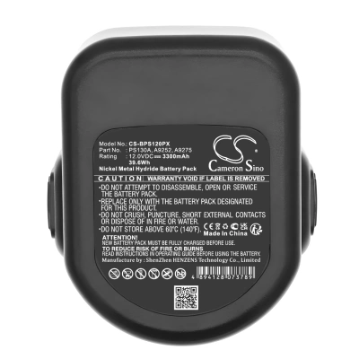 Аккумулятор Black & Decker, CD1202GK, CD1202K, CD120GK, 3300 мАч, CS фото 6