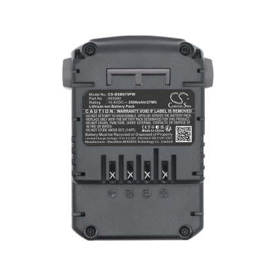 Аккумулятор Briggs & Stratton, 775iS, 875iS, 675iS, 2500 мАч, CS фото 6