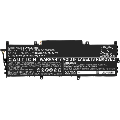 Аккумулятор Asus, UX331UAL-1D, Zenbook UX331UN-EG080T, Zenbook UX331UN-C4136R, 3050 мАч, CS фото 4