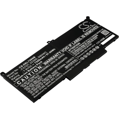 Аккумулятор Dell, CTOL7480-D1506CN, CTOL7480-D1706CN, Latitude 12 7000, 7500 мАч, CS фото 1