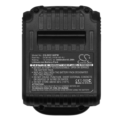 Аккумулятор DeWalt, XR Li-Ion 14.4V, DCB090, DCD720, 3000 мАч, CS фото 4