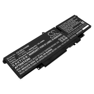 Аккумулятор Dell, Latitude 7450, Latitude 7640, Latitude 7440, 4850 мАч, CS фото 1