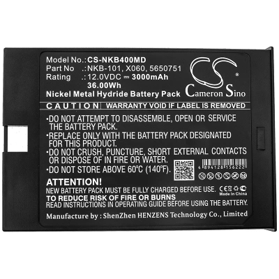 Аккумулятор Nihon Kohden, BSM-4000, BSM-5100, TEC 825, 3000 мАч, CS фото 3