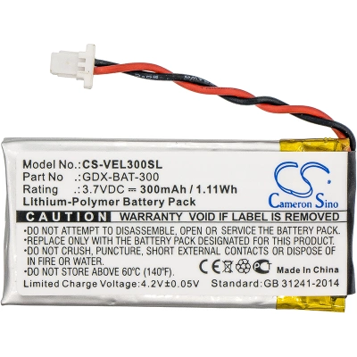 Аккумулятор Vernier, Go Direct Acceleration Sensor, Go Direct Ammonium Ion-Selective Electrode, Go Direct Calcium Ion, 300 мАч, CS фото 4