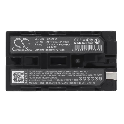 Аккумулятор Hawk-Woods | Sound Devices | Comrex | Video Devices | Sony, DV-MC2, DV-MC4, DV-MC8, 6600 мАч, CS фото 6