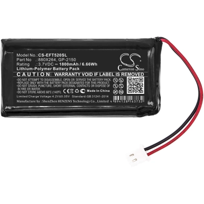 Аккумулятор EXFO, FOT-5200, FOT-5200 CWDM Channel Power Analyzer, 1800 мАч, CS фото 3