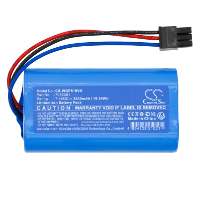 Аккумулятор Wolf Garten, Li-ion Power BS 80, Accu BS 80 Li-ion Power, 7087883, 2600 мАч, CS фото 3