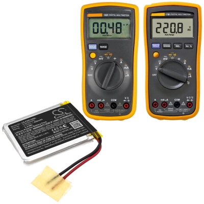 Аккумулятор Fluke, 15B, 17B, 650 мАч, CS фото 4