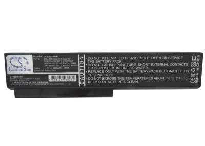 Аккумулятор Gigabyte | LG | Hasee | Casper | Philips | Fujitsu | Quanta | Gericom, W476, W576, Q1458, 4400 мАч, CS фото 2