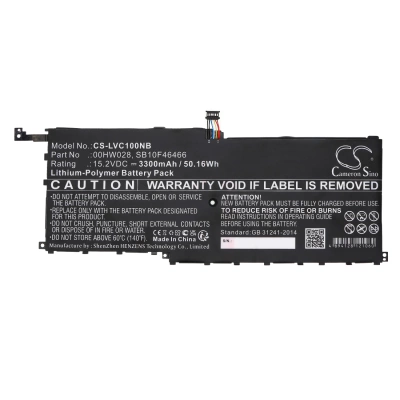 Аккумулятор Lenovo, ThinkPad X1 Carbon 2016, ThinkPad X1 Carbon, ThinkPad X1C yoga Carbon, 3300 мАч, CS фото 6