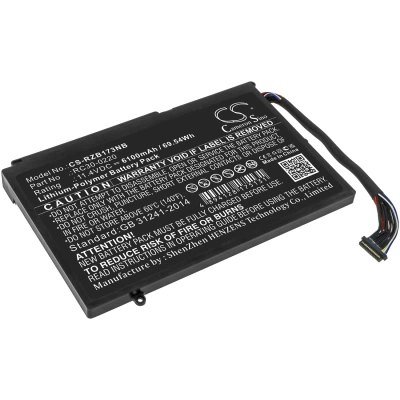 Аккумулятор Razer, Blade Pro GTX 1060, Blade Pro 17 2019 4k UHD, Blade Pro 2017 GTX 1060, 6100 мАч, CS фото 1