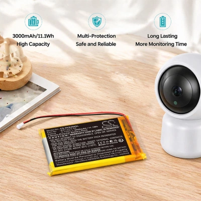 Аккумулятор HeimVision, Soothe 3 baby monitor, 3000 мАч, CS фото 6
