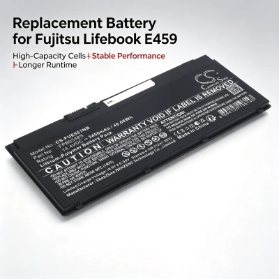 Аккумулятор Fujitsu, LifeBook E448-E4480M35SOIT, LifeBook E448-E4480M35SOPT, Lifebook E449-E4490M330SGB, 3450 мАч, CS фото 5