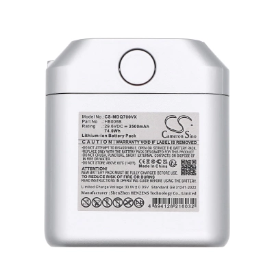 Аккумулятор Midea, Q7, 2500 мАч, CS фото 4