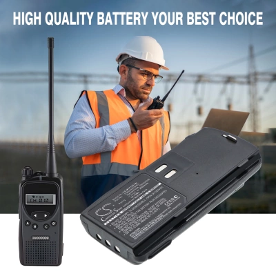 Аккумулятор Motorola AXU4100, AXV5100, BC120, CP125, GP2000, GP2000s, GP2100, P020, SP66, VL130, 2500 mAh, CS фото 3