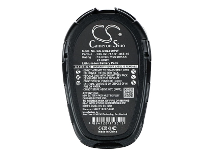 Аккумулятор Dremel, 8000-01, 8001-01, 2000 мАч, CS фото 3