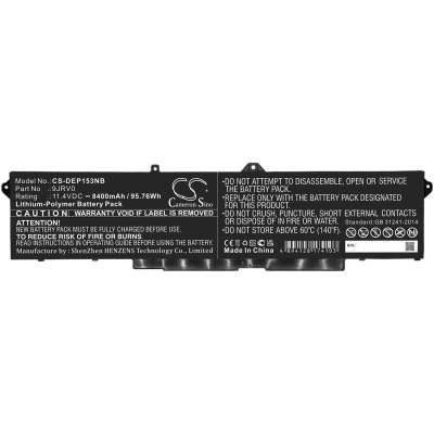Аккумулятор Dell, Precision 15 3561, 8400 мАч, CS фото 3