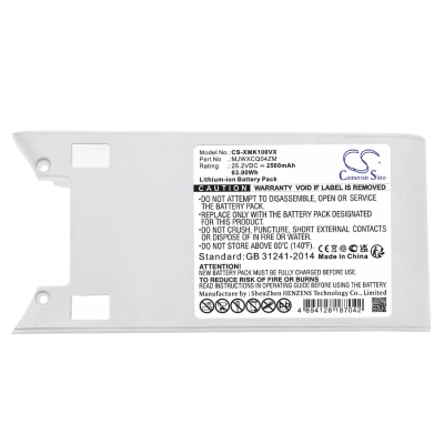 Аккумулятор Xiaomi, Mijia 1c, Mijia 1c Lite, K10, 2500 мАч, CS фото 6