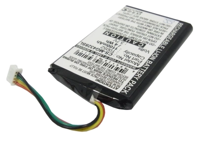 Аккумулятор Typhoon, Myguide 4328, myguide 4328 sat nav, myguide 4328 BT, 1100 мАч, CS фото 2