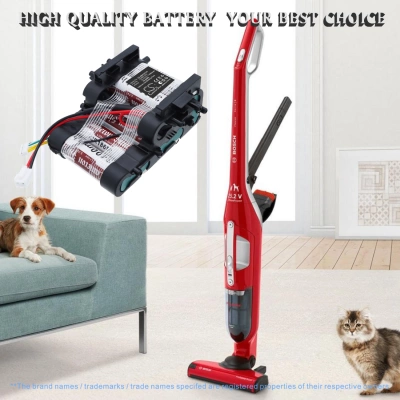 Аккумулятор Bosch, BBH3PETGB/01, BBH3PETGB/03, BBH3ZOO25/01, 3400 мАч, 107,30 × 89,20 × 47,80 мм, CS фото 4