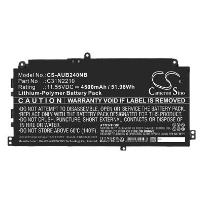 Аккумулятор Asus, B2402CVA, B2402CVA-EB0248, B2402CVA-XS74, 4500 мАч, CS фото 4
