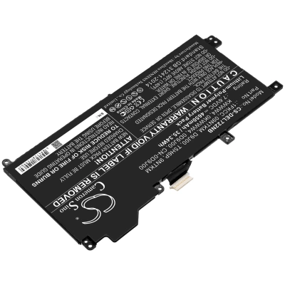 Аккумулятор Dell, Latitude 7200 2-in-1, Latitude 12 7200, 4650 мАч, CS фото 2