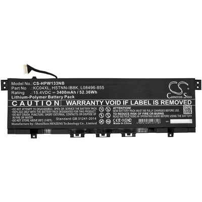 Аккумулятор HP, ENVY X360 13-AG0500ND, Envy 13-ah0001ng, ENVY X360 13-AG0004NG, 3400 мАч, CS фото 3