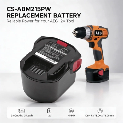Аккумулятор Wurth | AEG, SD 12, SD12, BS 12 G, 2100 мАч, CS фото 5