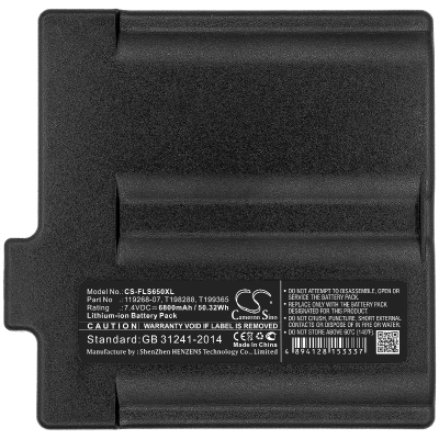Аккумулятор Flir, T199365ACC, Division T199365ACC, ThermaCAM S60, 6800 мАч, CS фото 3