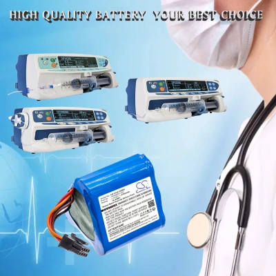 Аккумулятор CareFusion | CardinalHealth | Alaris Medicalsystems, Alaris Asena Syringe Pump CC, Alaris Asena Syringe P, 2700 мАч, CS фото 4