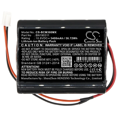 Аккумулятор Bionet, BM3VET Next Monitor, BM3, BM3Vet, 3400 мАч, CS фото 3