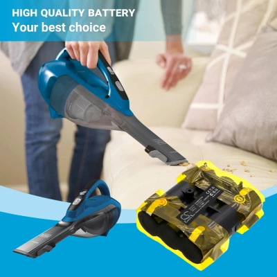 Аккумулятор Black+Decker, DVJ325J, HLVA315J22, HLVA315J62, 2500 мАч, CS фото 3