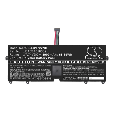 Аккумулятор LG, 15Z90N, 15Z90P, 15Z990, 8900 мАч, CS фото 5