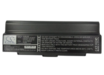 Аккумулятор Sony, VAIO VGN-C15GPB, VAIO VGN-SZ13C/ B, VAIO VGN-C50HA/ W, 8800 мАч, CS фото 4