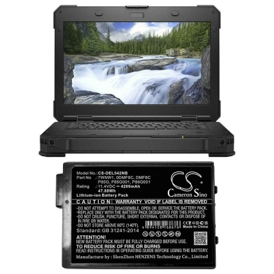 Аккумулятор Dell, Latitude 7424, Latitude 5424, Latitude 5420, 4200 мАч, CS фото 6