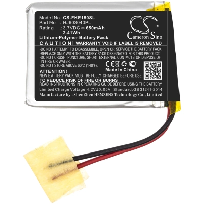 Аккумулятор Fluke, 15B, 17B, 650 мАч, CS фото 3