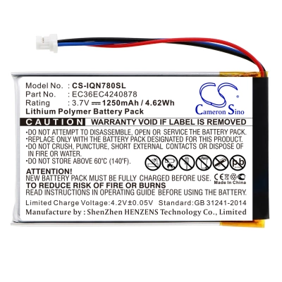 Аккумулятор Garmin, Nuvi 780, Nuvi 780T, Nuvi 785, 1250 мАч, CS фото 3