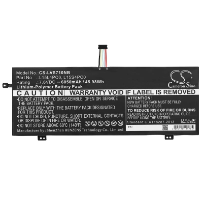 Аккумулятор Lenovo, IdeaPad 710S, IdeaPad 710S-13ISK, 710S-13(i5-7200U/4GB/128GB), 6050 мАч, CS фото 3