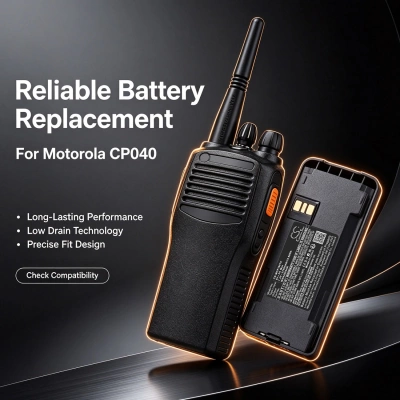 Аккумулятор Motorola, CP040, CP100, CP100D, 2700 мАч, CS фото 3