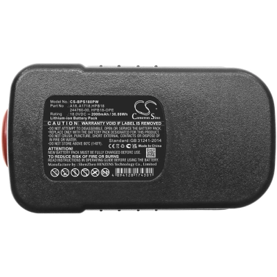 Аккумулятор Firestorm | Black & Decker, FS1800CS, FS1800D, FS1800D-2, 2000 мАч, CS фото 3