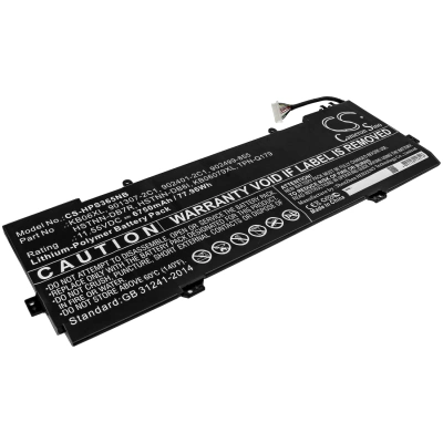 Аккумулятор HP, Spectre X360 15-BL001NV, Spectre X360 15-BL081NG, Spectre X360 15-BL102NO, 6750 мАч, CS фото 1
