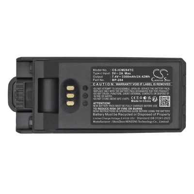 Аккумулятор Icom, IC-F3400, IC-F3400D, IC-F3400DP, 3300 мАч, CS фото 9