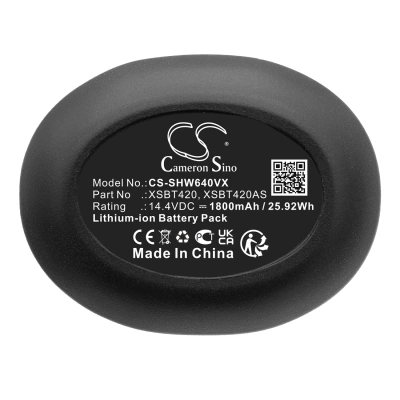 Аккумулятор Shark, QV410QBK, QV410QBL, QV410QCP, 1800 мАч, CS фото 4