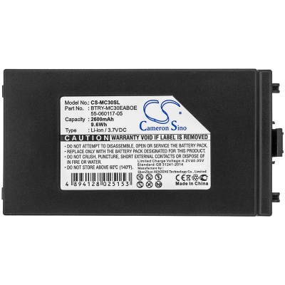 Аккумулятор ТСД Zebra (Motorola, Symbol) MC3090, 2600 mAh, CS фото 2
