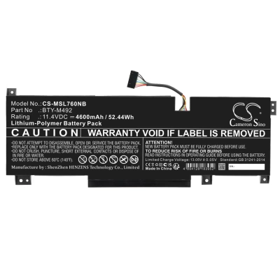 Аккумулятор MSI, Bravo 15 B5DD-007XES, Bravo 15 B5DD-012XES, Bravo 15 B5DD-030TW, 4600 мАч, CS фото 7