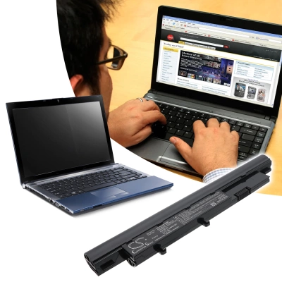 Аккумулятор Acer, Aspire Timeline 3810T, Aspire Timeline 3810TZ, Aspire Timeline 3810T-6415, 4400 мАч, CS фото 2